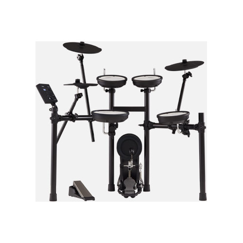 ROLAND TD-07KV V-Drums Electronic Drum Kit with Mesh Heads & Compact Design