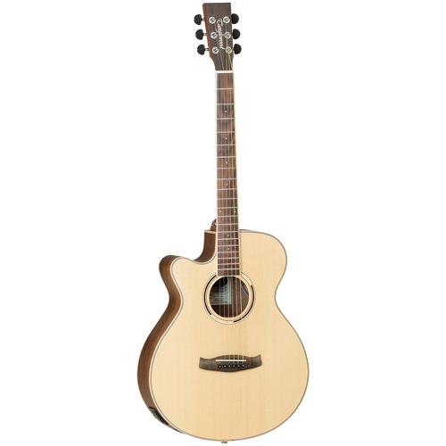 Tanglewood Discovery Exotic SFCE Black Walnut Left Hand Acoustic Guitar