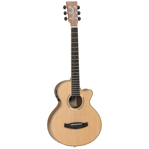 Tanglewood Discovery Exotic Traveller C/E Black Walnut Acoustic Guitar