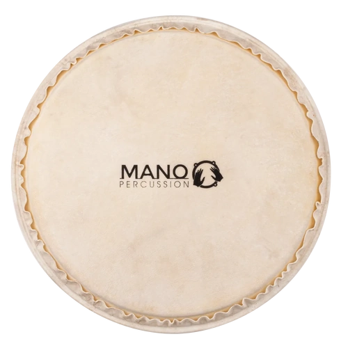 Mano Percussion 10 Inch Plena Drum Head Natural Hide 9 3/4 Crown
