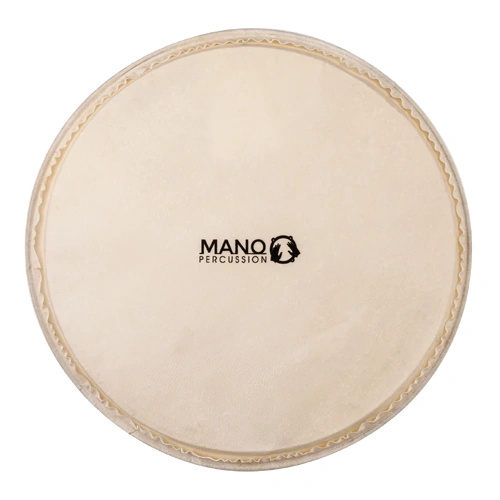 Mano Percussion 12 Inch Plena Drum Head Natural Hide 11 1/2 Crow