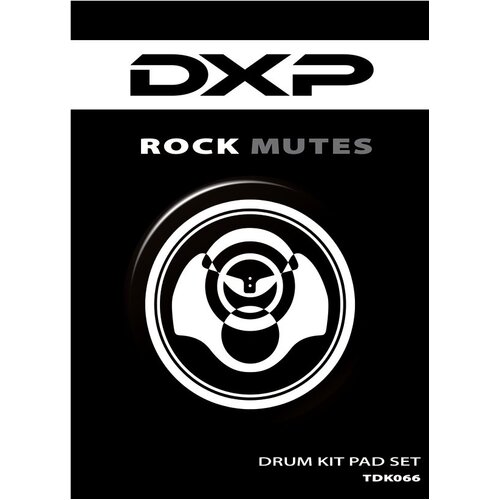 AMS TDK066 Rock Kit Soft Rubber Mute Pad Set 12/13/14/16/20