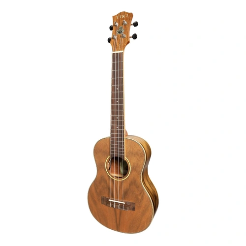 Tiki TDT-4P-NST '4 Series' Daowood Electric Tenor Ukulele with Gig Bag Natural Satin