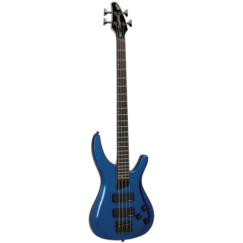 Tanglewood TE4BL Alpha Electric Bass Metallic Blue