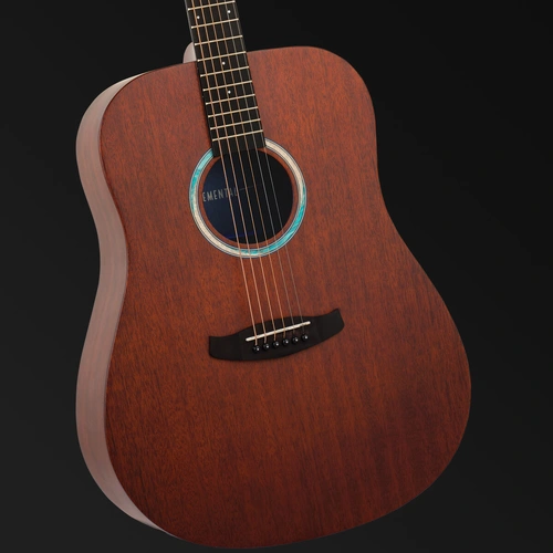 Tanglewood Elemental Solid Mahogany Top Dreadnought Acoustic Guitar TE5-BL