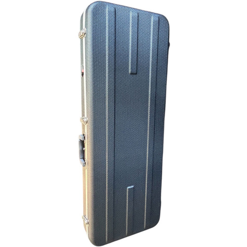 Torque Deluxe ABS Rectangular Electric Guitar Case - Light Grey Finish