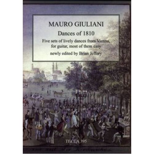 Dances Of 1810 Guitar Solo Softcover 