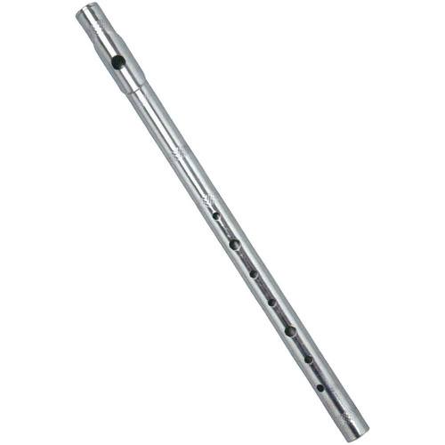 Maxtone 7-Hole Stainless Steel Flute Nickel Plated Finish Key of C