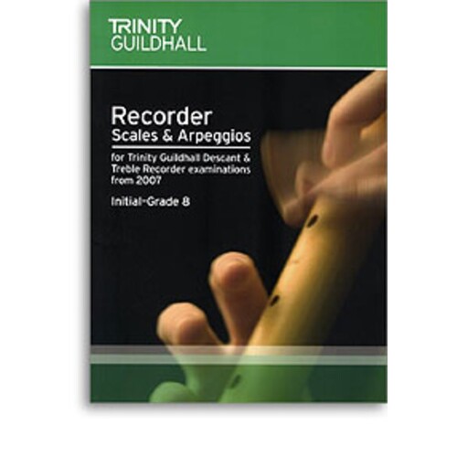 Recorder Scales And Arpeggios Initial - Gr 8 