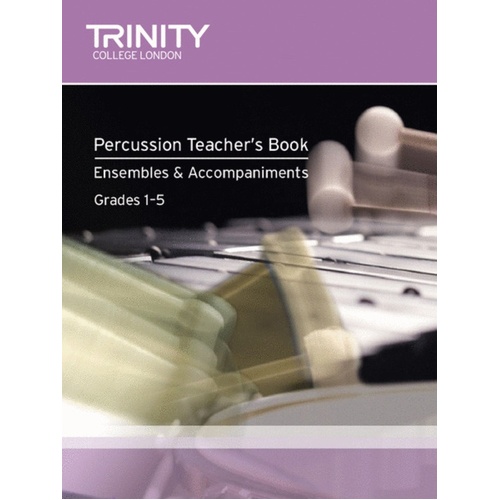 Percussion Ensembles and Accomps Book/CD 