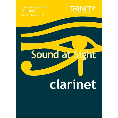 Trinity Sound At Sight Clarinet Grades 1-4 Sheet Music and Method Book