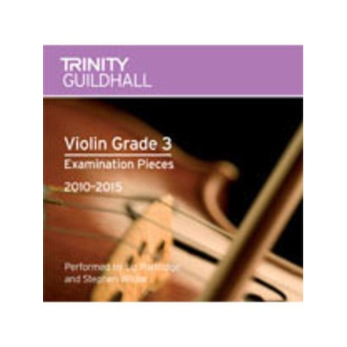 Violin Exam Pieces Grade 3 CD 2010 - 2015