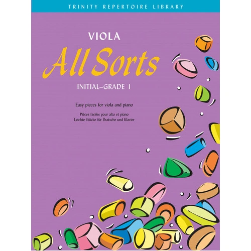 Viola All Sorts Sheet Music for Initial-Grade 1