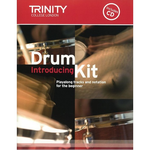 Trinity Introducing Drum Kit Part 1 Book with CD and Downloadable Audio
