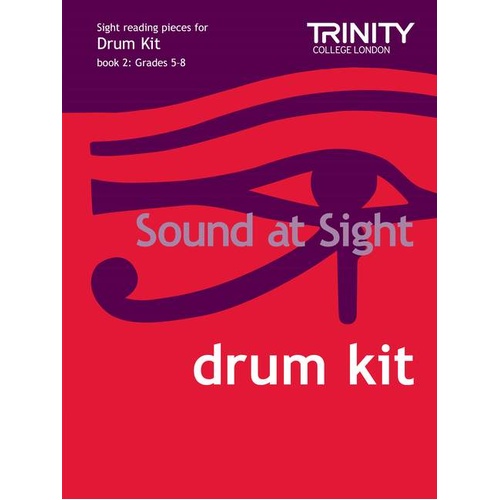 Trinity Sound At Sight Drum Kit for Grades 5-8 - Percussion Sheet Music
