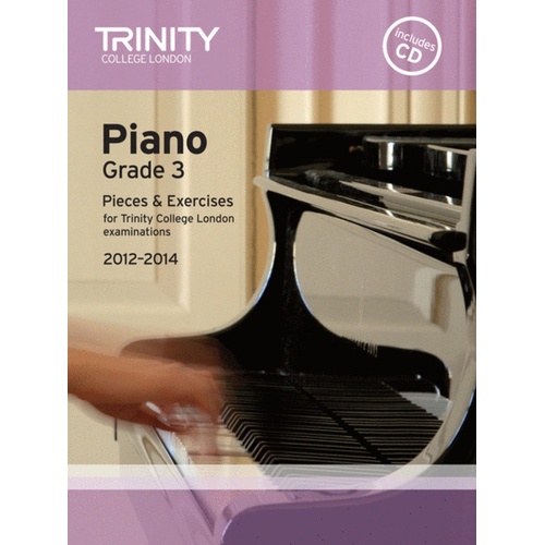 Piano Pieces and Exercises Gr 3 2012-2014 Book/CD 