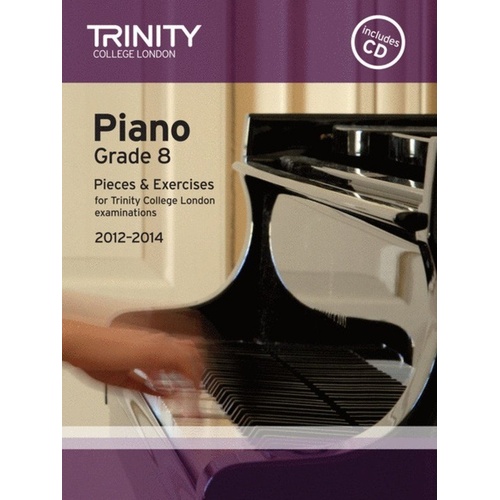 Piano Pieces & Exercises Grade 8 2012-2014 Book/CD