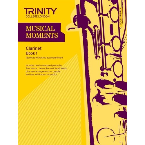 Musical Moments Clarinet Book 1 clarinet/Piano (Softcover Book)
