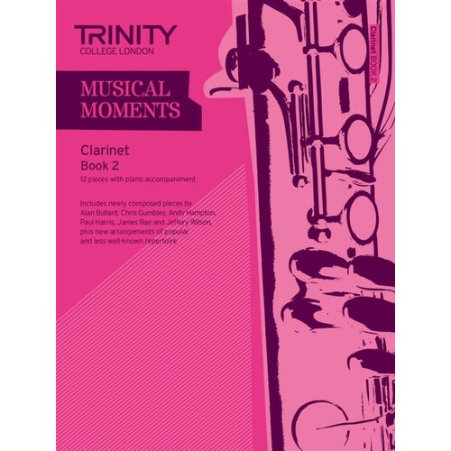 Musical Moments Clarinet Book 2 clarinet/Piano (Softcover Book)