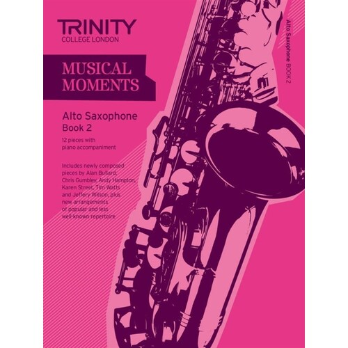 Musical Moments Alto Sax Book 2 Sax/Piano (Softcover Book)