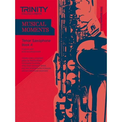 Musical Moments Tenor Sax Book 4 Sax/Piano (Softcover Book)
