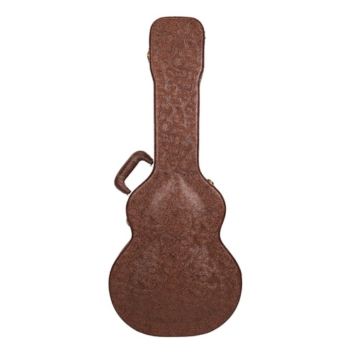 Timberidge Deluxe Shaped 12 String Traveler Acoustic Guitar Hard Case