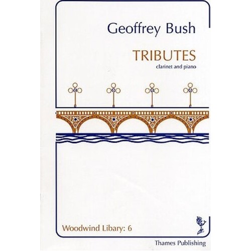 Bush - Tributes For Clarinet/Piano (Pod) (Softcover Book)