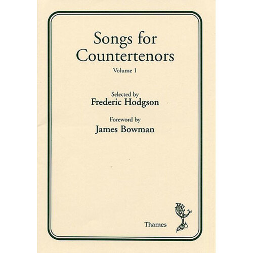 Songs For Countertenors Vol 1 Softcover Book (Classical Vocal)