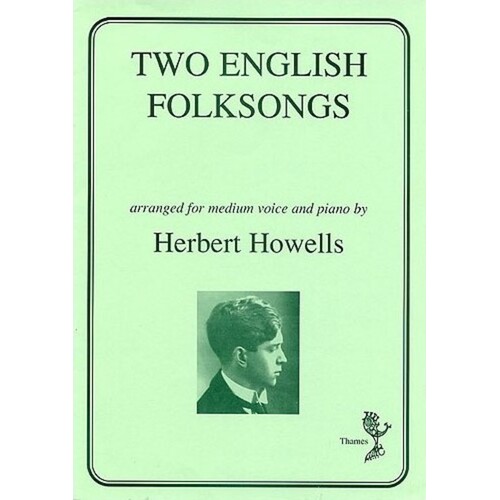 Howells - 2 English Folksongs Medium Voice/Piano (Softcover Book)