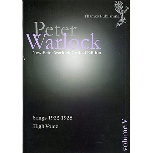 New Peter Warlock Critical Edition Vol 5 High (Softcover Book)
