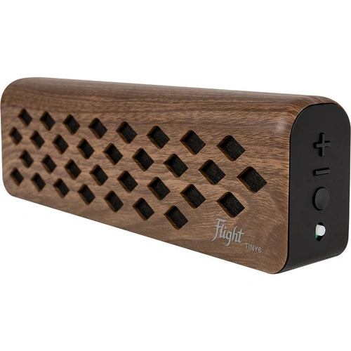Flight Tiny6 Portable Mini Amplifier for Ukulele, Bluetooth, Walnut Finish