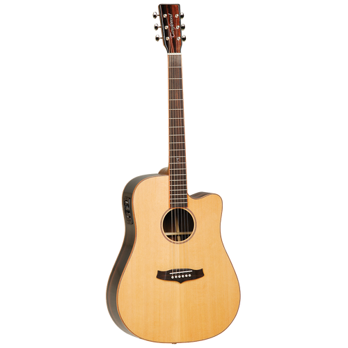 Tanglewood TWJDCE Java Dreadnought Cutaway Acoustic Guitar with Fishman Presys EQ