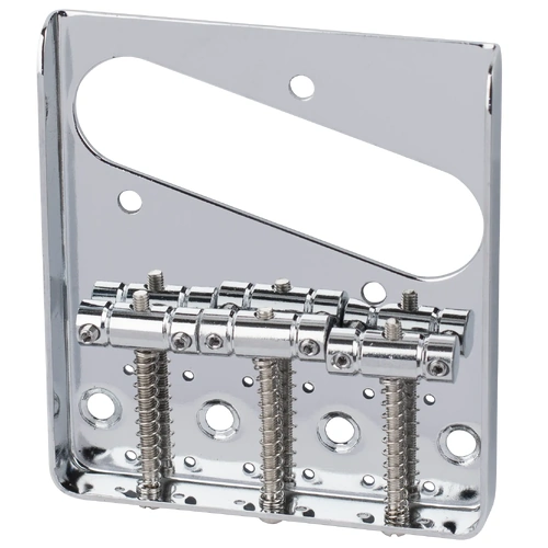 Dr Parts TL Style Non Tremolo Bridge Chrome with 4 Mounting