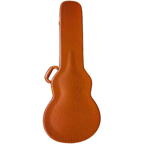 Torque Wooden Archtop LP-Style Electric Guitar Case with Ostrich Finish