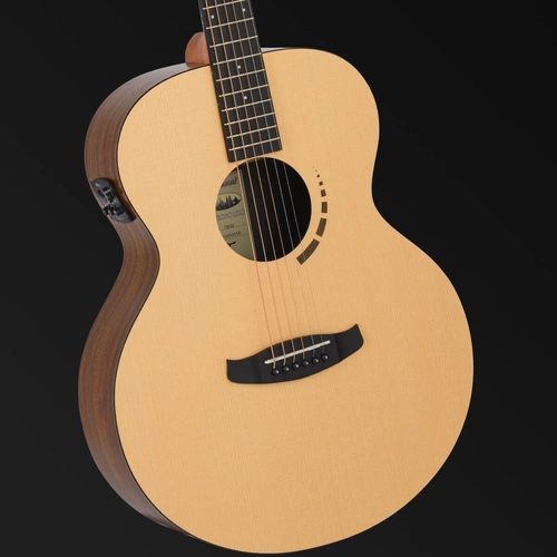 Tanglewood Metropolitan TM3-E Acoustic Guitar, Spruce Top, Koa Back & Sides, Tanglewood TEQ-G3 EQ, Natural Satin Finish
