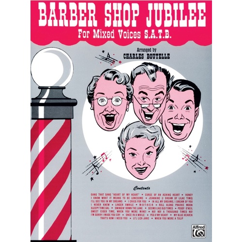 Barber Shop Jubilee SATB Choral Sheet Music