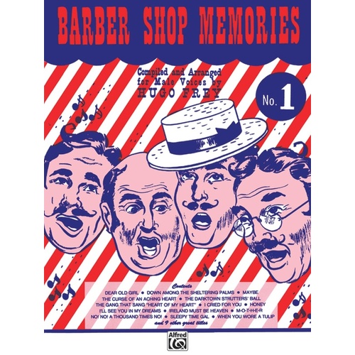 Barber Shop Memories 1 TTBB Choral Sheet Music