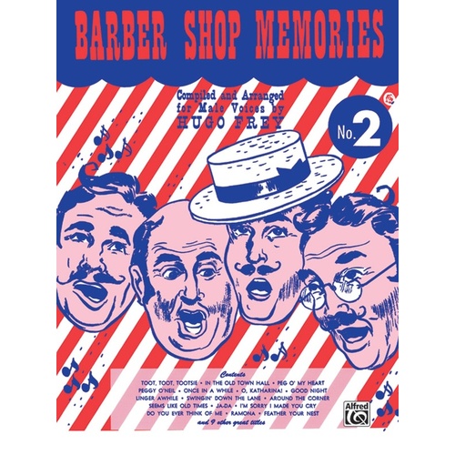 Barber Shop Memories 2 TTBB Choral Sheet Music