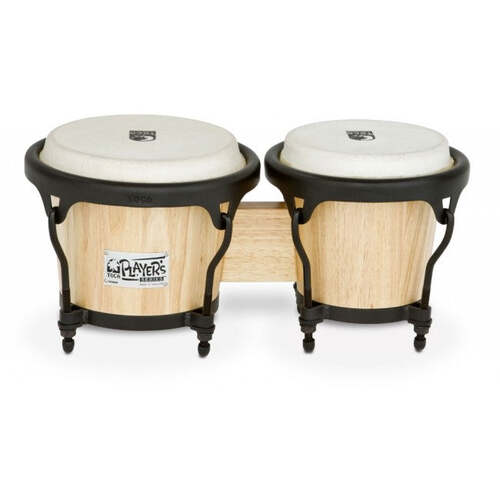 Toca Players Series 2400 Bongos Set 5.5'' & 7'' Wood Natural