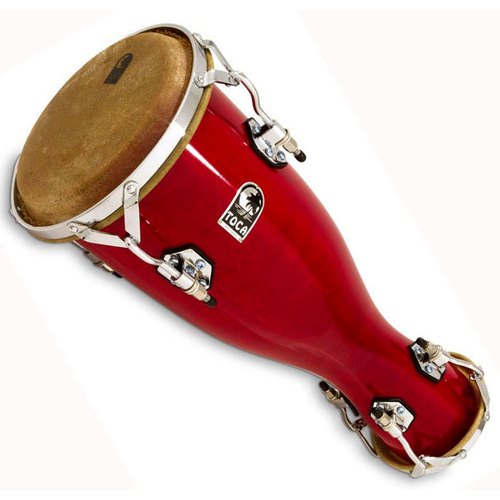 Toca Medium Bata Drum Omele Bright Red Lacquer 26"