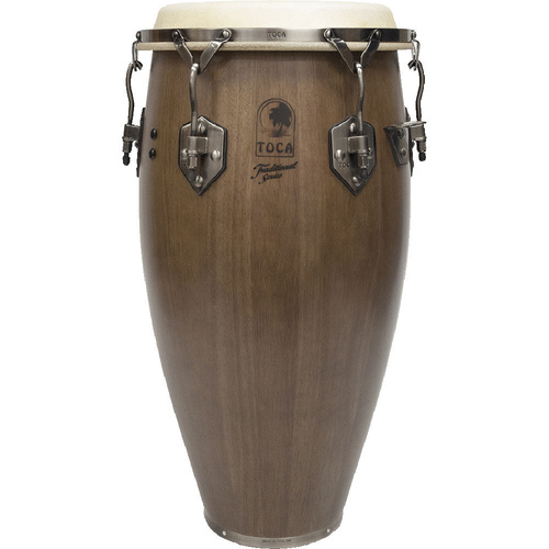 Toca Traditional Series 12.5" Dark Walnut Wooden Tumba Conga Drum