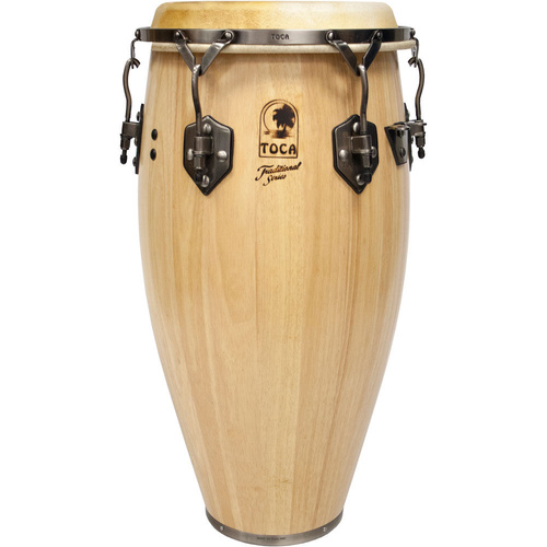 Toca Traditional Series 12-1/2" Natural Wooden Tumba Drum