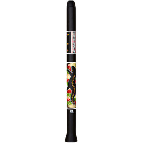Toca Duro Didgeridoo 48inch Black with Artwork