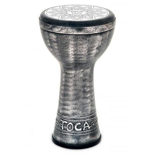 Toca Freestyle Series Jamal 10" Doumbek with Antique Silver Finish