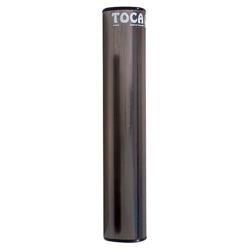 Toca 8" Round Black Aluminum Shaker for Studio and Live Performances