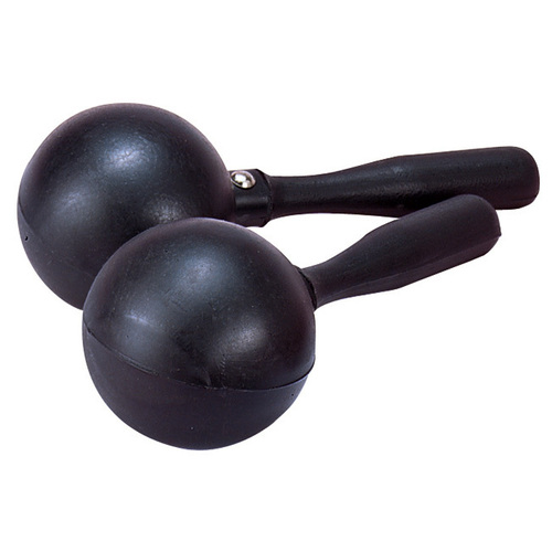 Toca Large Black Maracas - Durable Plastic Shell, Ideal for Creating Lively Tones and Rhythms