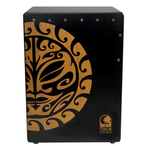 Toca Extended Range Bass Reflex Cajon - Tiger Mask Design