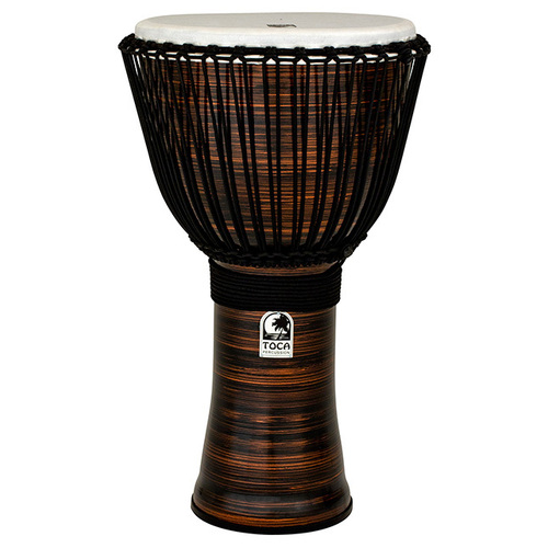 Toca Freestyle 2 Series 14" Djembe in Spun Copper with Bag