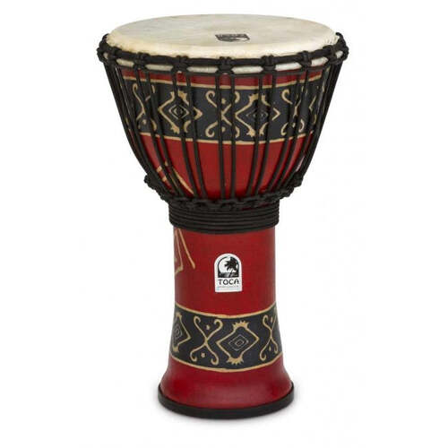 Toca Freestyle 2 Series Djembe 9'' Inch Bali Red Tuned TF2DJ9RP