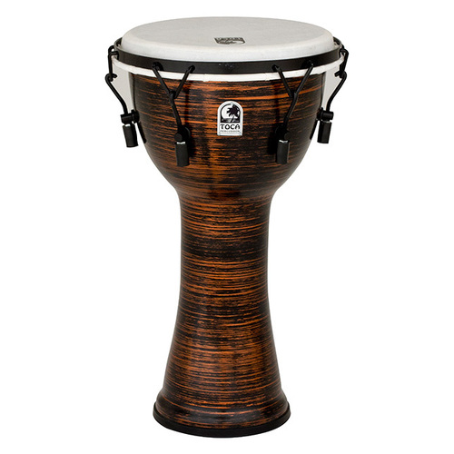 Toca Freestyle 2 Series Mech Tuned Djembe 10" in Spun Copper 